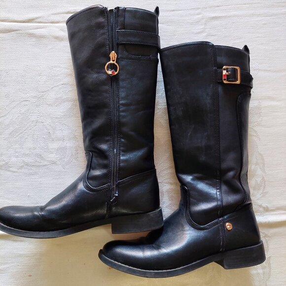 Tommy Hilfiger Girls Boots, Size 4/Women's 6.5, CM23.5 - Picture 1 of 5
